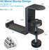 6amLifestyle Foldable Headphone Hodler Hook Hanger Stand Under Desk, Headphone Wall Mount with Cable Organizer Save Space Metal, Headset Holder Cl...