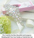 ShiDianYi Bridal Wedding Dress Sash Belt Applique with Silver AB Stone Belt Waist Decoration Rhinestone Bridal sash for Bridal Shower-190509E...