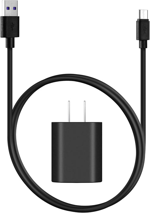Portable Hand Vacuum Cleaner Charging Cable USB Wall Adapter Compatible with eufy by Anker HomeVac H11,Fanttik V8,ELENAT,RUBOT,Bissell 29869,Ofuzz...