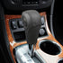Auto Car Leather Gear Shift Knob Cover for 2011 2012 2013 2014 2015 2016 2017Buick Enclave Transit Accessories (Black line)...