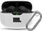 Portable Electronic Device Cover for JBL Vibe Beam, Silicone Protective Shock Case Cover with Carabiner (White)......