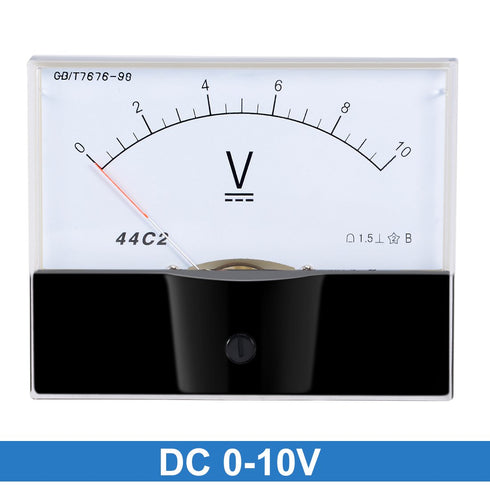 uxcell DC 0-10V Analog Panel Voltage Gauge Volt Meter 44C2 1.5% Error...