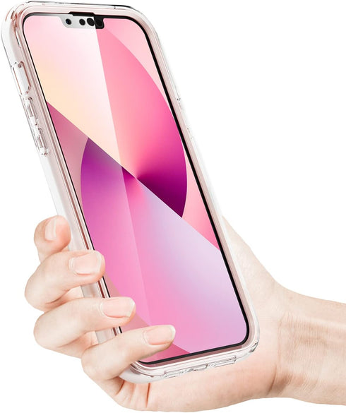 Asuwish Phone Case for iPhone 13 Pro 6.1 inch with Screen Protector Cover Hybrid Luxury Cute Marble Shockproof Full Body Hard Heavy Duty Slim Cell...