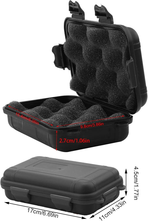 Outdoor Survival Waterproof Storage Carry Box, Outdoor Shockproof Box, Plastic Waterproof Shockproof Box, Universal Sealed Large Waterproof Storag...