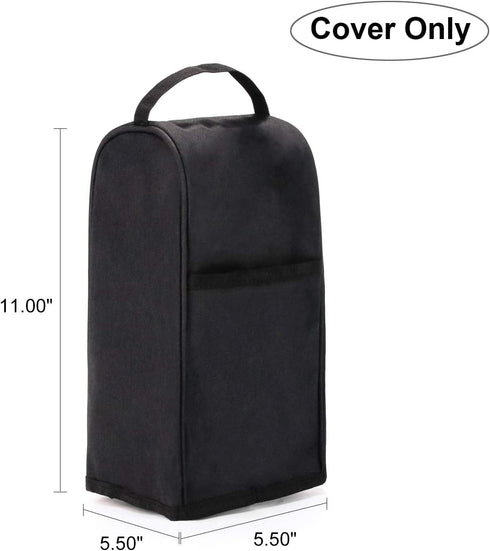 Can Opener Cover, Dust Cover for Cuisinart and Hamilton Beach Electric Can Opener, Dust and Fingerprint Protection, Machine Washable, Black (Cover...