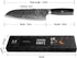 ENOKING 7" Professional Chef Knife – High Carbon Stainless Steel, Ultra-Sharp Japanese Kitchen Knife for Precision Cutting, Ergonomic Handle for B...