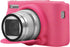 Canboc Camera Silicone Case for Canon PowerShot SX740 SX730 Digital Camera, Soft Silicone Cover with Detachable Lens Cover, Rosered (Case Only)...
