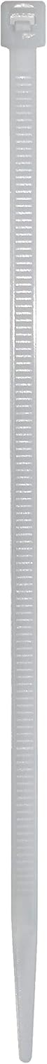 Mayhew Tools MB5-40NAT-C Nylon Cable Ties, Natural, 5-Inch 40-Pound Tensile Strength...