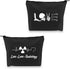G2TUP Radiologic Technologists Gift X-Ray Tech Cosmetic Makeup Bag Live Love Radiology Radiographer Organizer (Live Love black)...