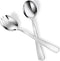 KEAWELL Premium 9.45" Louise Salad Servers, 18/10 Stainless Steel, Exceptional mirror finish, Dishwasher Safe (Salad Servers)...