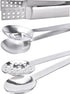 4 Pcs Stainless Steel Tea Bag Tongs Teabag Squeezer Strainer Holder Grip Metal Spoon Mini Sugar Clip Kitchen Bar Tools...