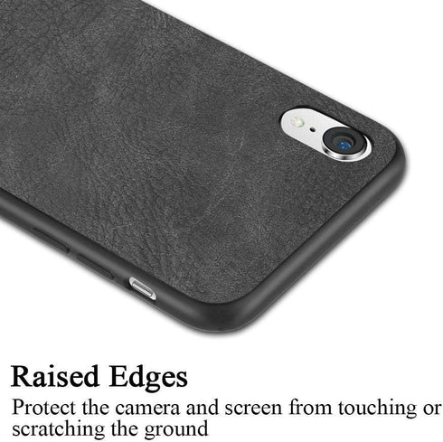 SALAWAT Compatible with iPhone Xr Case, Slim PU Leather Vintage Shockproof Phone Case Cover Lightweight Premium Soft TPU Bumper Hard PC Hybrid Pro...
