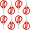 Calary 8Pcs Seafood Scissors Crab Scissors Seafood Shears Multifunctional Crab Leg Crackers and Tools...