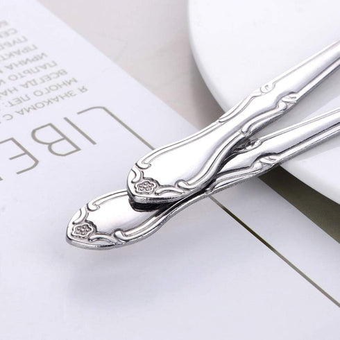 Stainless Steel Kitchen Dinner Forks 12-Piece Dinner Fork Set 7.3-inch Stainless Steel Table Forks Classic Flatware Silverware Sets Cutlery Utensi...