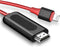 Lightning to HDMI,Apple MFi Certified Lightning to HDMI Adapter iPhone iPad iPod to TV, 2K No Power Needed iPhone HDMI Adapter Sync Screen Connect...