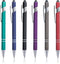 6PCS Retractable Ballpoint Pen with Stylus Tip, 2 in 1 Stylus Pen for Touch Screens, 1.0mm Medium Point, Black Ink?6 colors?......