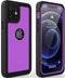 Diverbox for iPhone 12 Waterproof Case,Waterproof Shockproof Dustproof IP68 Full-Body Hard Case Built-in Screen Protector Underwater Outdoor Water...