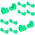 15 Set 5.08mm 2 Pin Male & Female Phoenix Type Connector No Soldering Green PCB Screw Terminal Block 2 Pole...