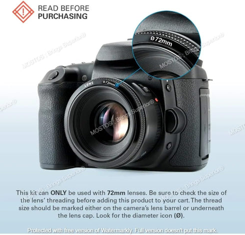 MOSTOS ; Brings Superior® - 72mm Lens Cap for Nikon AF-S DX Nikkor 18-200mm f/3.5-5.6G ED VR II Lens,AF-S DX VR 18-200mm f/3.5-5.6G IF-ED,NIKKOR Z...
