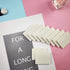 Transparent Sticky Notes 500 Sheets, 1.5 x 2 in Clear Sticky Notes, See Through Invisible Translucent Sticky Notes Waterproof Self-Stick Note Pads...