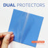 Thermal Pad 6W/mK 4 Pack, 100x100mm 0.5mm 1mm 1.5mm 2mm Silicone Cooling Pad GPU Non Conductive Heat Resistance Extreme Odyssey Cover for Laptop H...