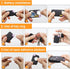 Key Finder Locator,Wireless Key Tracker 80dB RF Item Locator with 131ft Working Range,1 Transmitter and 6 Receivers for Finding lost Key,Remote,Ca...