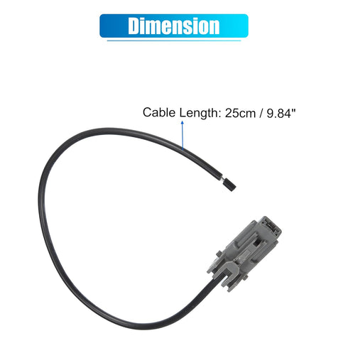 X AUTOHAUX 10" Starter Motor Solenoid Connector Pigtail Plug Repair Harness for Hyundai Accent Azera Elantra Entourage Equus Kona Santa Fe Sonata ...