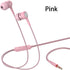 Heavy bass Earphone Color Call with Mic Stereo Earbud Headphones Mixed Colors (Black + White + Pink + Green 8 Pairs)...