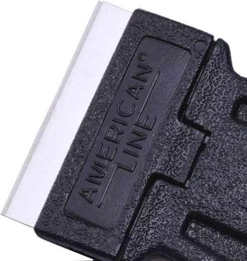Safe Plastic Scraper Include 10Pcs Scraper Replacement,for Stickers Paint Label Glue Adhesive Removal, Ceramic Glass Window Cleaning...