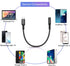 Elebase USB Type C to 3.5mm Adapter,1/8 Inch Headphone Jack Audio Aux Converter for Samsung Galaxy Z Fold Flip,S22 S23 S24,Note 10 20,Tab,iPhone 1...