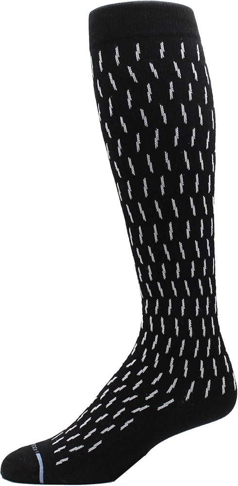 Dr. Motion 4 Pairs Men's Athletic Traveler Graduated Compression Knee High Socks...