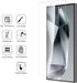 WD&CD 3 Pack Screen Protector Compatible with Samsung Galaxy S24 Ultra 6.8", 9H Hardness Tempered Glass Film Anti Scratch Bubble Free...