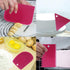 Cake Scraper Smoother Tool Set, DaKuan 12 pcs Cake Smoothing Cutter Plate Tool Combo, Cake Icing Scrapper Cake Edge Decorating Tool....