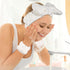 BESARME 3 Pieces Face Wash Headband and Wristband Set Spa Headband for Women Girls Makeup Skincare Headbands Wrist Towels Wrist Bands for Washing ...