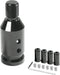 YAKEFLY Universal Gear Shift Connector, Aluminum Automatic Shifter Adapter, Non-Threaded Manual Gear M12x1.25 (Black)...