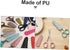 3pcs Scissors Case Embroidery Tools Embroidery Scissors Leather Cosmetic Tool Professional Shear Cases Scissors Protector for Home Pu Cover for Sc...