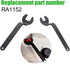 RA1152 Offset Router Wrenches Compatible With Bosch 1619EVS, 1613, 1613EVS, 1613AEVS, 1617EVS Plunge Routers - for Router Bit-Changing, Including ...