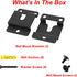 Sound Bar Wall Mount Brackets for Vizio Soundbar Wall Mounted Holders S3820W-C0 SB3851-C0 SB4051-D5 S5430W-C2 SB3651-E6 S2920W-C0 Mounting Bracket...