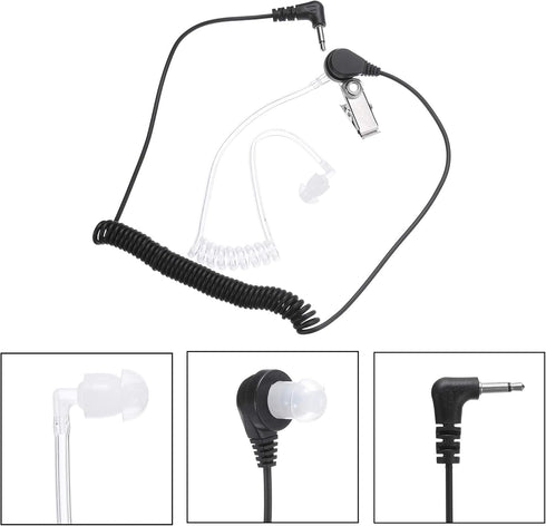 VMUKSAN TYT IP54 Rainproof Shoulder Remote Speaker Mic for MD-380/UV380 UV8000D/E,Baofeng,AnyTone,Kenwood DMR/Analog Ham Radio with Acoustic Tube ...