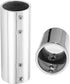 Handrail Straight Pipe Fitting Connector,AICWIOO 7/8 Inch 316 Stainless Steel Emt 2-Way Tube Connector Heavy Duty Bimini Top Hardware Conduit Conn...