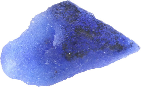 REAL-GEMS Certified Natural Blue Sapphire 17 Ct. Crystal Healing Rough Loose Gemstone AXA-109...