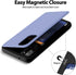 GOOSPERY Galaxy S20 Wallet Case with Card Holder, Protective Dual Layer Bumper Phone Case (Lilac Purple)...