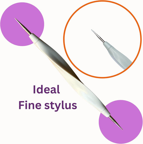 Fine Stylus - dotting tool - Happy Dotting Company - embossing stylus - Achieve immaculate dots with ease! Precision dotting perfection with our m...