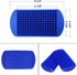LeeYean Silicone Mini Ice Cube Trays 2 Pack, 160 Small Ice Cube Molds Easy Release Crushed Ice Cube for Chilling Whiskey Cocktail, BPA Free Flexib...