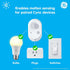 GE CYNC Wireless Smart Motion Sensor, Battery-Powered, Bluetooth Motion Sensor with Ambient Light Detection, Works with CYNC Smart Plugs, Switches...