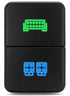 Dual LED Switch Light Bar and Ditch Lights for Newer Toyota Vehicles 32mm...