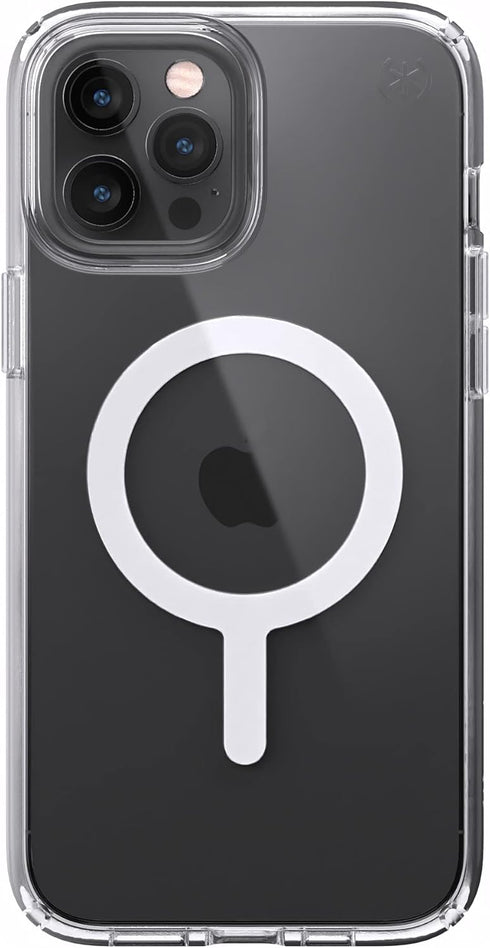 Speck Presidio Perfect-Clear with MagSafe Series Case for Apple iPhone 13 Pro Max and 12 Pro Max - Clear...