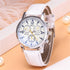 CdyBox Wholesale 4Pack Men Leather Watch Fashion Quartz Wrist Watch Casual Dress Watches...