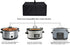 Heavy Duty Portable Slow Cooker Cover Bag,Dustproof Water-Resistant protective Case for Crock-Pot 7 Quart Oval Manual Slow Cooker(SCV700-S-BR)/Cro...