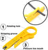 Maxmoral 2-Pack Mini Wire Stripper Cutter,Impact Punch Down Tool,SK Manganese Steel 110 Blade for Network Wire Cable,Keystone Jack RJ45 Ethernet M...